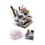AK635 3 Çekmeceli Makyaj Düzenleyici Organizer Set Takı Kutusu Kozmetik Düzenleyici - --