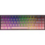 AK680 Pembe | Brown Switch 65% Kablolu Hotswap Mekanik Oyun Klavyesi,68 Tuşlu Taşınabilir Anti-Ghosting Klavye,gökkuşağı Arkadan Aydınlatmalı Programlanabilir,ergonomik - Pembe - Brown Switch