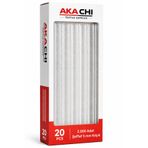 AKA CHI 5 mm fine Kılçık 2.000 Adet Şeffaf Etiket Tabancası Plastik Kılçık Tekstil Etiketleme Aparatı