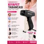 AKA CHI Micro Kılçık Tabancası Ultra İnce Etiket Makinesi İz Bırakmayan Kıyafet, Şal ve Türban Tabancası 4.5mm