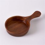 Akacia Akasya 20,5X12X3 cm Şık ve Fonksiyonel Kaşıklık - Ahşap - Ceviz - Seçenek 1