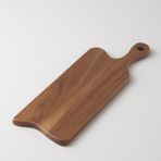 Akacia Kesme Tahtası 42,7X14,5X1 Cm, Şık ve Dayanıklı Mutfak Gereci - Ahşap - Ceviz - Seçenek 1