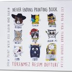 Akademi Çocuk 3012 25x35 cm 1 Ressam Kediler Tükenmez Resim Defteri