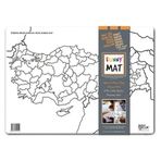 Akademi Çocuk 8681379310154 Funny Mat Türkiye Dilsiz Haritası