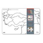 Akademi Çocuk 8681379310192 Funny Mat Türkiye Bölgeler Dilsiz Haritası