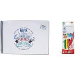 Akademi Çocuk Funny Mat Akademi Çocuk Tükenmez 25x35 cm Resim Defteri-2