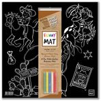 Akademi Çocuk Funny Mat Black (Tebeşirli) Vahşi Batı