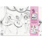 Akademi Çocuk Funny Mat - Prens Ile Prenses ve Dansçılar 33,5 x 48 cm