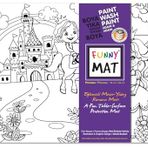 Akademi Çocuk Funny Mat - Prenses 25X35Cm - Yeni