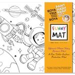 Akademi Çocuk Funny Mat - Uzay 25X35Cm - Yeni
