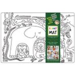 Akademi Çocuk Funny Mat - Vahşi Dostlar 33,5x48cm