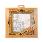 Akademi Çocuk Funny Mat Vıncent Van Gogh Room At Arles 25 x 35 cm Renkli Kırtasiye Ürünü 1 Adet