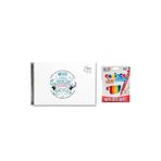 Akademi Çocuk -tükenmez Resim Defteri-2 - 25x35cm & Carioca 12 Lı Joy