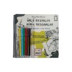 Akademi Çocuk Ünlü Resimler Minik Ressamlar - Funny Mat Mini Set (Aktivite Seti)