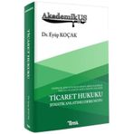 AkademikUS Ticaret Hukuku Şematik Anlatımlı Ders Notu
