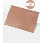 Akal Batu No1 50'li Large 40X50X7CM Desenli Kargo Poşeti - Pudra