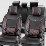 Akal Matbaa Dacia Duster Lüx Deri Oto Koltuk Kılıfı Ortopedik Set 2010-2013 (Elit)