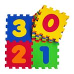 Akar Eva Oyun Karosu 33x33 cm 10 mm Rakamlar Puzzle