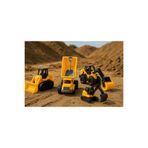 Akar Işmakinası Seti 3 Adet Dozer Kamyon Silindir Asfalt Kum Kamyonu Excavator 25cm