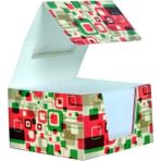 Akar Küp Bloknot Not Not Kağıdı Notluk Masa Üstü Notluk 8x8 1 Adet Kx