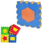 Akar Oyuncak 90-955 ECO EVA 33x33 cm 7 mm Geomerik Şekilli Oyun Halısı