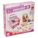 Akar Oyuncak Akar 3D Maket Puzzle Mini Şef Mutfak Oyuncak 82 Parça