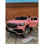 Akar Oyuncak Mercedes Akülü Araba 12 V Güçlü Voltaj 35 kg Taşıma Kapasitesi Pembe Renkli Tek Kişilik Araç