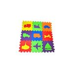 Akar Oyuncak Oyun Karosu 33X33 cm 7 mm Taşıtlar Akar Eva Puzzle