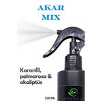 Akarmix, Uçucu Yağ Ve Hidrosol Karışımı, %100 Saf, 220 Ml, Akar Toz Alerjisi, Oda Ve Kumaş Spreyi