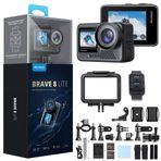 Akaso Brave 8 Lite 4K 60 FPS Aksiyon Kamera ve Aksesuar Seti