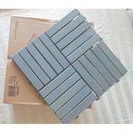 Akasya Ahşap Yer Karosu, GRİ 30x30 cm, 10'lu Paket, 0.9 m² Yer Kaplama