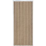 AKASYA Kağıt Sargısız Kraft Kağıt Pipet 6X197MM. (5x100) 500 adet. %100 doğal ve çevre dostu