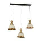Akasya Modern Avize E27 36w 60x60cm Metal Beyaz Avonni-av-4106-m30-3y-bby Boyalı