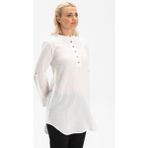Akasya Şile Bezi Yazlık Tunik Beyaz Byz - XL