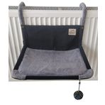 Akat Cosy Comfort Kedi Kalorifer Yatağı (İnce Panel (5 cm Kalınlık), Gri)