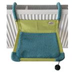Akat Cosy Comfort Kedi Kalorifer Yatağı (İnce Panel (5 cm Kalınlık), Yeşil)