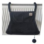 Akat Cosy Comfort Kedi Kalorifer Yatağı (Standart Panel (10cm Kalınlık), Siyah)