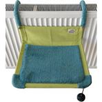 Akat Yeşil Cosy Yeni Tip İnce Kaloriferler İçin Comfort Kedi Kalorifer Yatağı