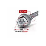 akatsuki civata m8x120 Paslanmaz Çelik Civata + Somun + Rondela Seti (M8X120Mm) – 10 Adet