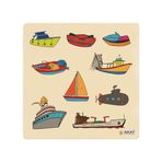 Akay GK014H Ahşap Deniz Taşıtları Puzzle