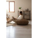 Akayev Nature Hasır Büyük Yuvarlak Puf Minder 60 Cm