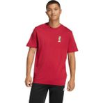 AKB2508 Adidas M Mos Poster T Erkek T-Shirt Kırmızı