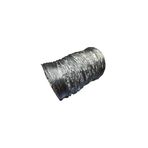 AKBELLİ GROUP Alüminyum Davlumbaz Baca Borusu, 127mm Çap, 2 Metre, Beyaz, Esnek