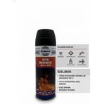 Akbelli Group Asmaco 600 C Isıya Dayanıklı Yanmaz Mat Egzoz, Mangal, Fırın, Soba, Sanayi Boyası 400 ml - Siyah