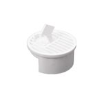 AKBELLİ GROUP Banyo Balkon Gider Kapağı Süzgeci, Beyaz, 10x10x10 cm