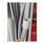 AKBELLİ GROUP Çamaşır ve Bulaşık Makinesi Tahliye Hortumu, Beyaz, 3 Metre, PVC, Contralı Pis Su Gideri