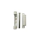 AKBELLİ GROUP Çelik PVC Pencere Menteşesi, Beyaz, 75 mm, 10 Adet