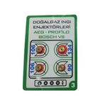 AKBELLİ GROUP Doğalgaz Enjektör Seti, 7 mm, Beyaz, Pirinç Malzeme, 4'lü Set, Bosch Siemens Profilo Vestel AEG ile Uyumlu
