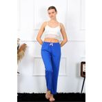 Akbeniz 27465 Saks Pamuklu Kadın Alt Pijama