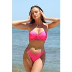 Akbeniz 35002 Mercan Dönmeli Straplez Kadın Bikini